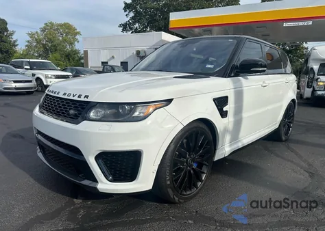 2016 Land Rover Range Rover Sport Svr из США, поврежденный, VIN SALWZ2EF7GA594138